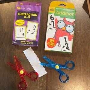 Colorful Kids Scissors Set